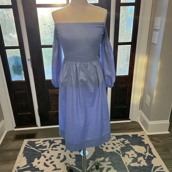 chelsea blue bridesmaid dresses Chelsea Ombre Petal Gown – Ballin's LTD